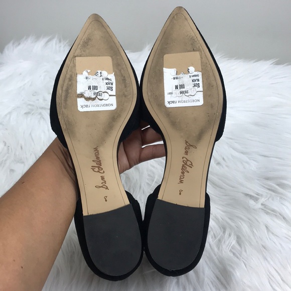 Sam Edelman Rowan Scalloped Pointy Toe Flat - Picture 5 of 8